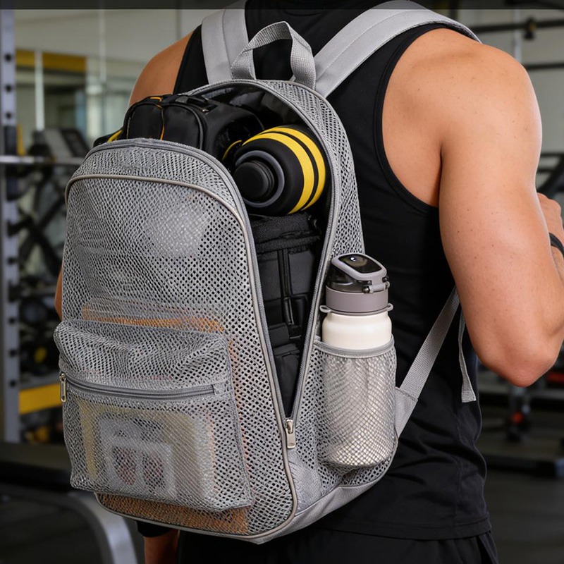 Breathable Mesh Backpack Light - Outdoor Sport Backpack 评论和价格