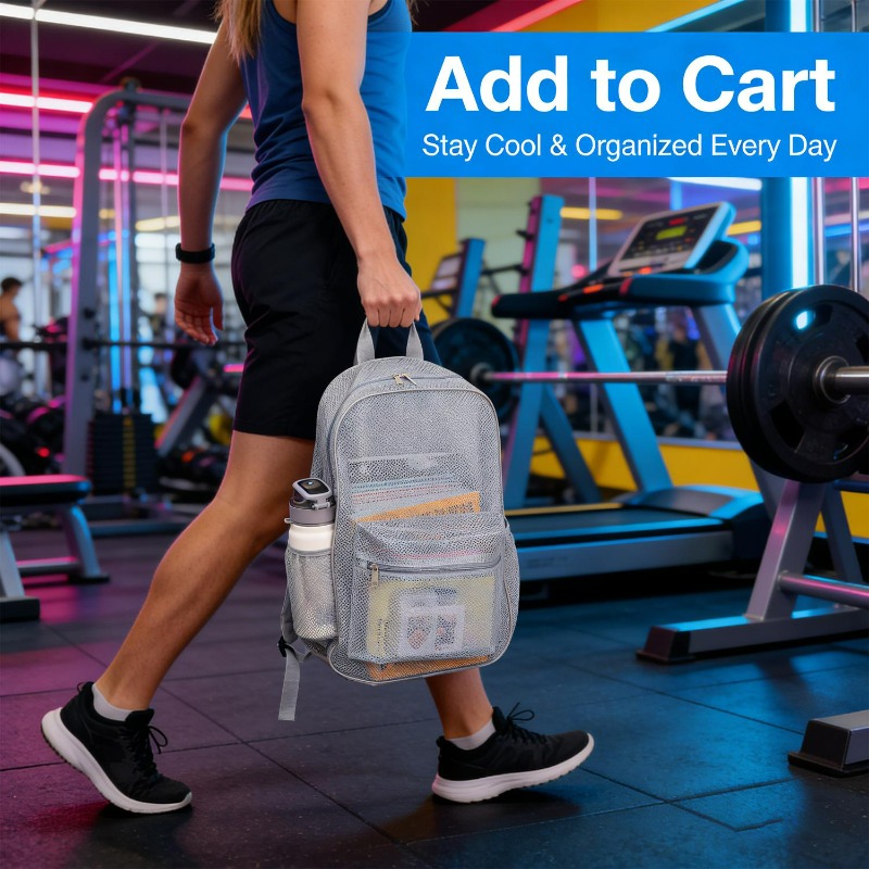 Breathable Mesh Backpack Light - Outdoor Sport Backpack 评论和价格