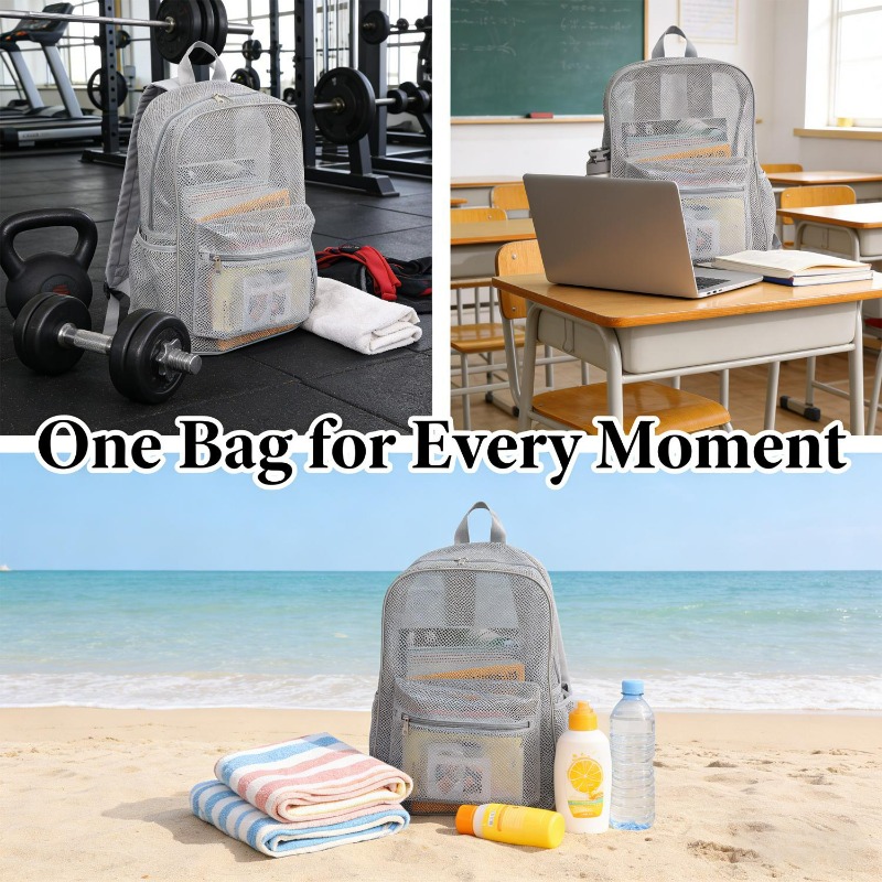 Breathable Mesh Backpack Light - Outdoor Sport Backpack 评论和价格