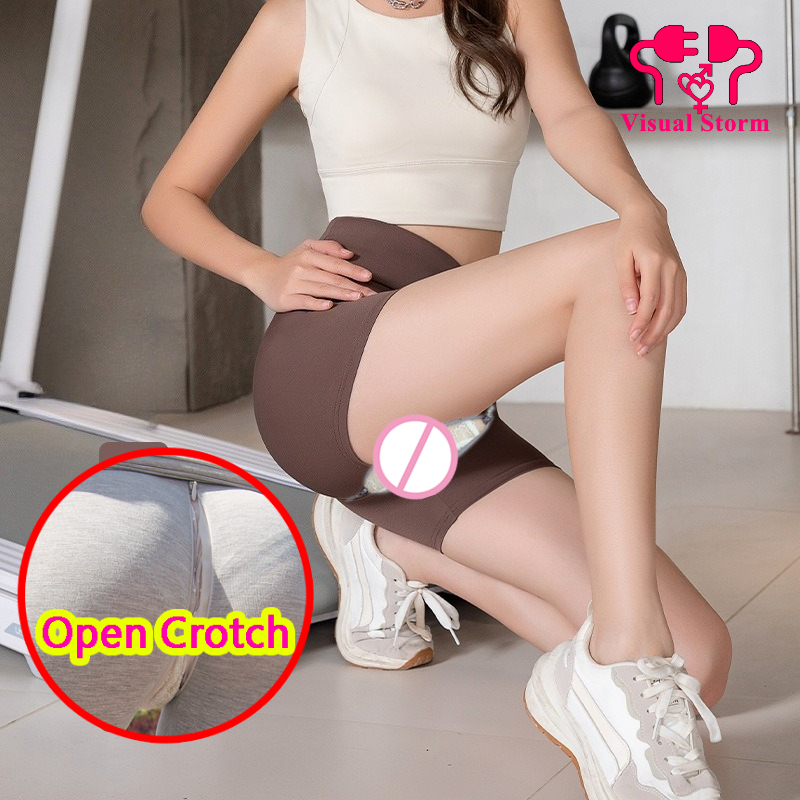 Woman Open Crotch Pants with H - Outdoor Sport Club 评论和价格