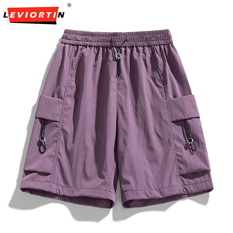 Summer Men's Ice Silk Cargo Sh - Outdoor Sport Gym 评论和价格