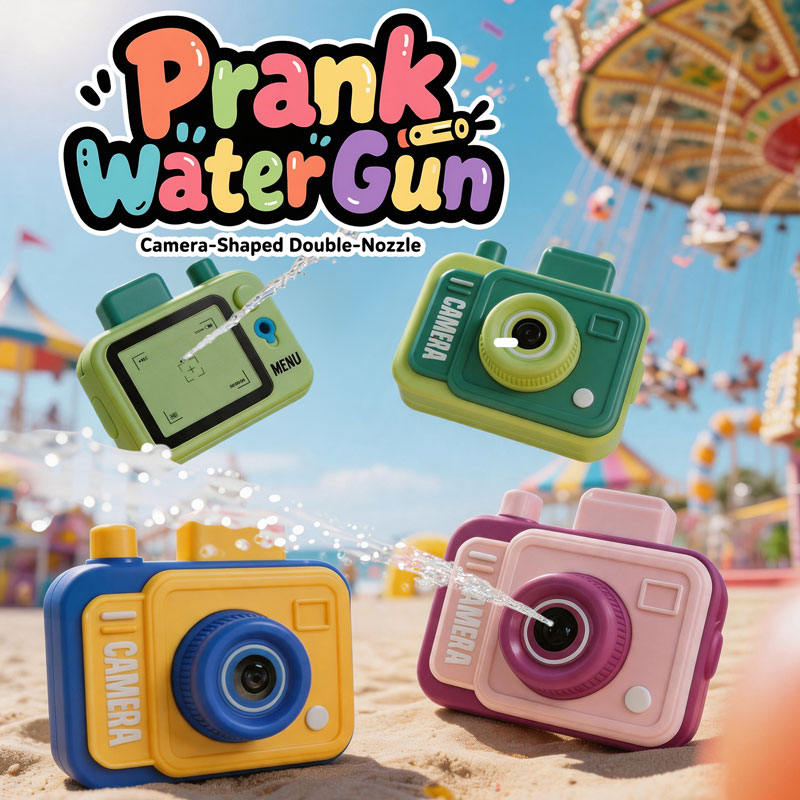 Double-sided Water Gun Camera  - Outdoor Sport Games For Kids 评论和价格