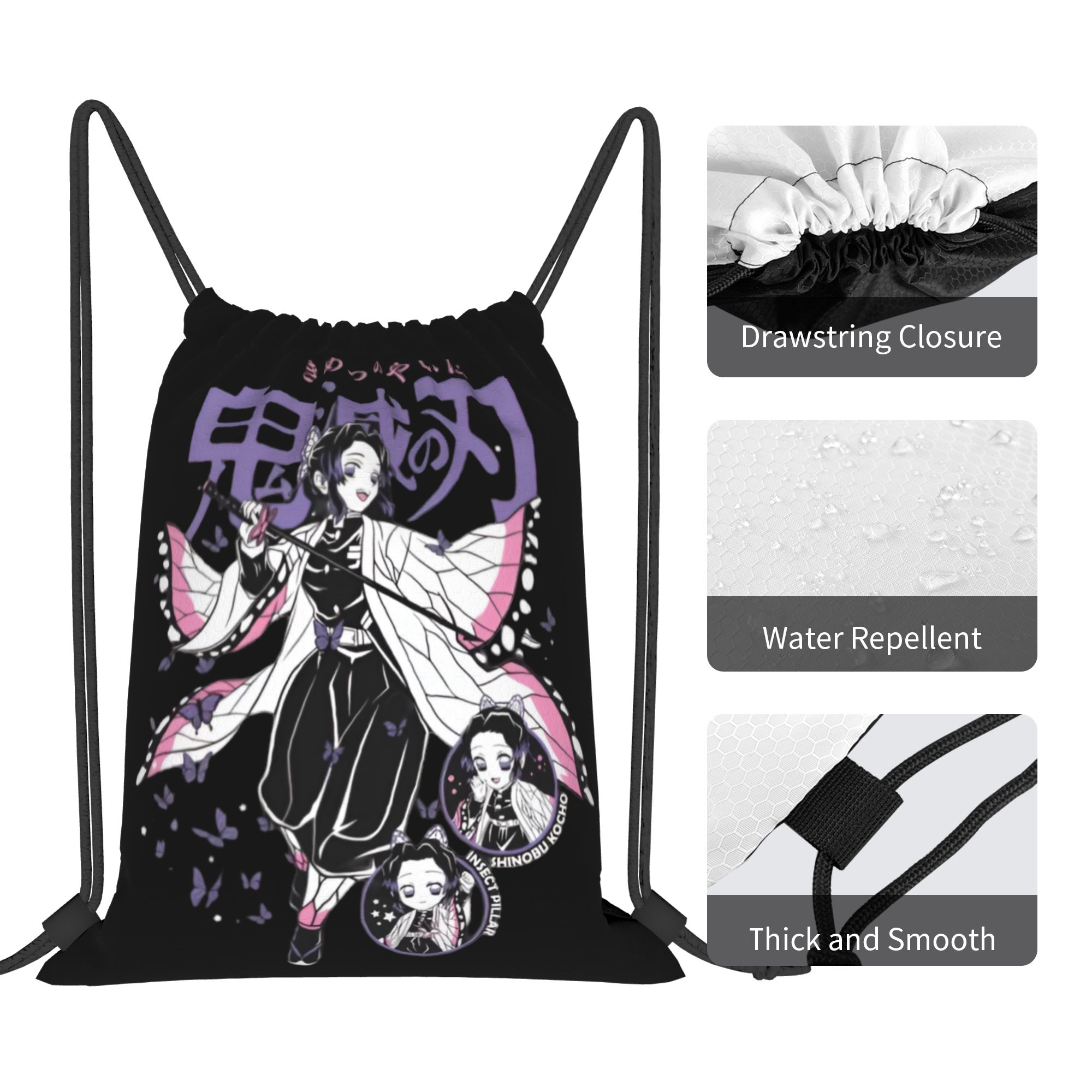 Custom Demon Slayers Drawstrin - Outdoor Sport Backpack 评论和价格