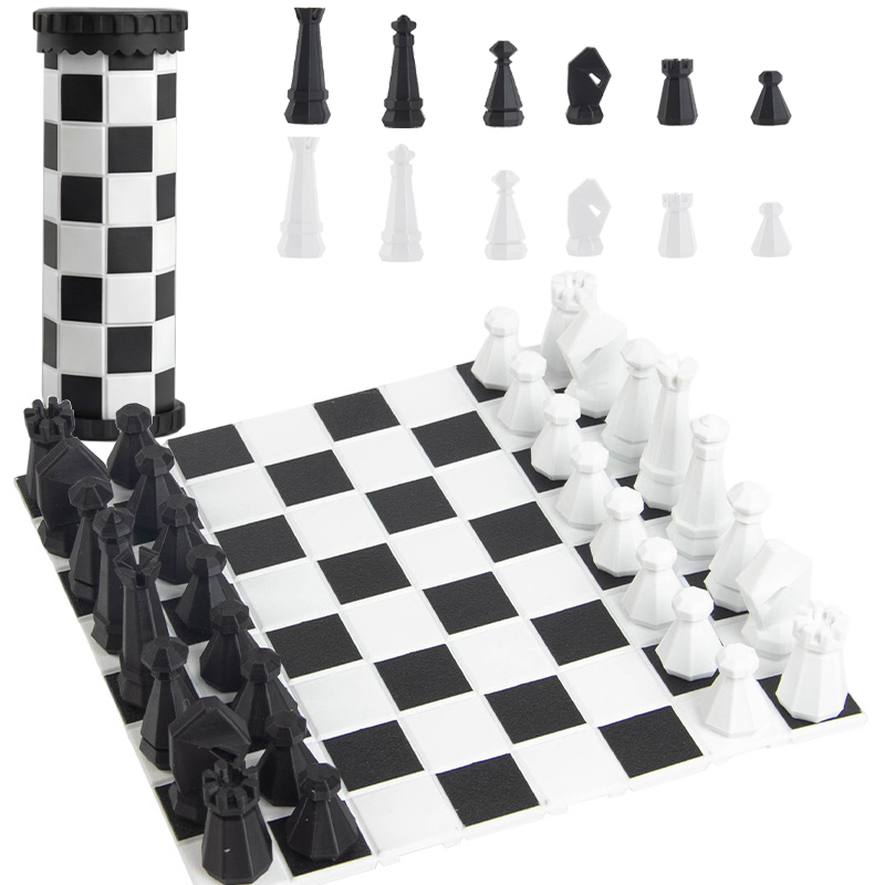 2 in 1 Portable Chess Game Set - Outdoor Sport Games For Kids 评论和价格