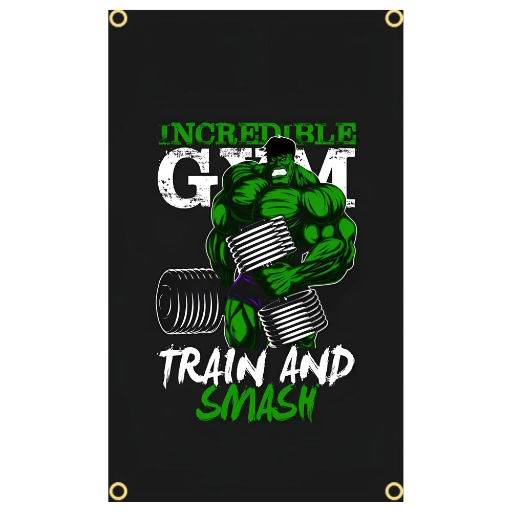GYM Flag Message Signs Slogan  - Outdoor Sport Club 评论和价格